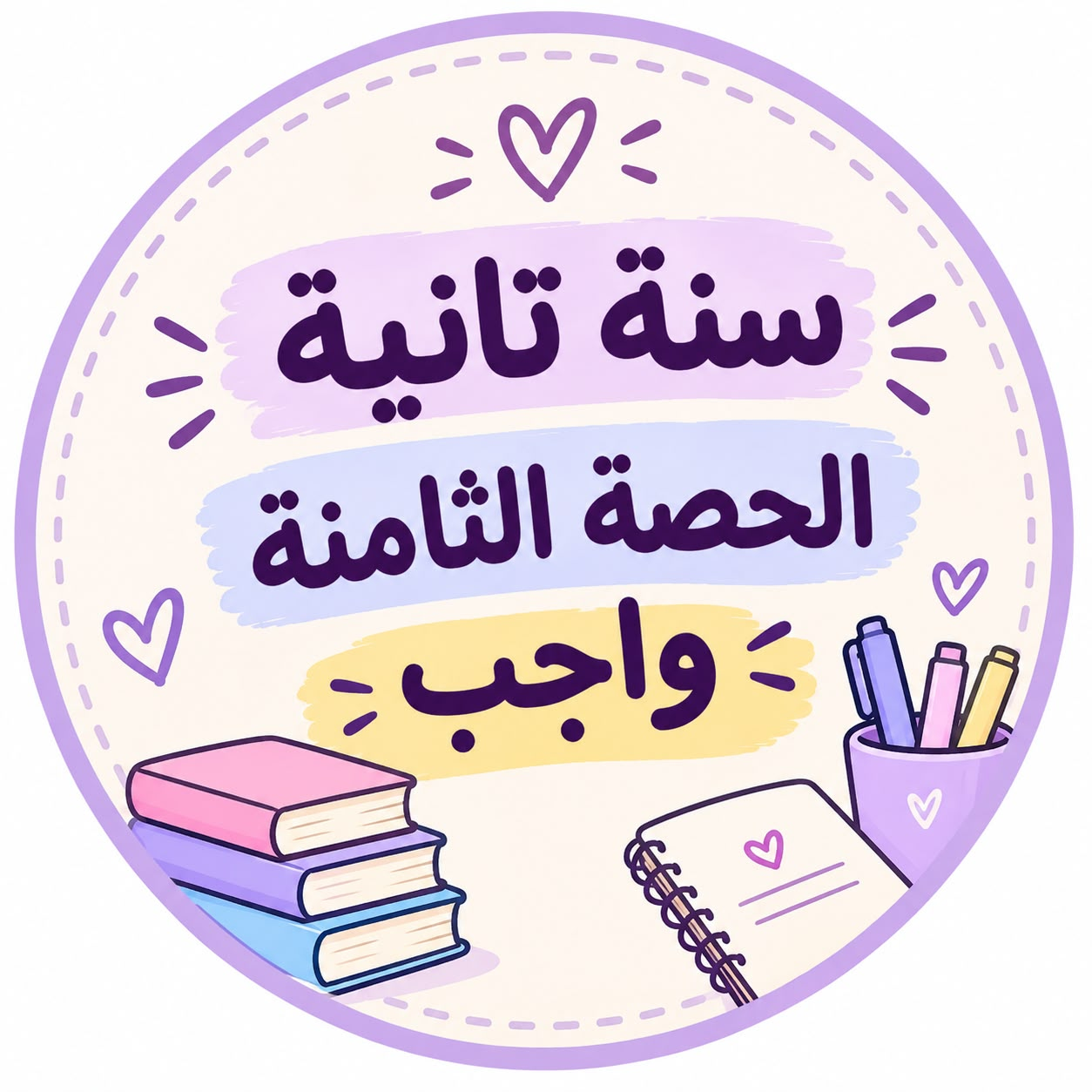 الحصة الثامنة واجب