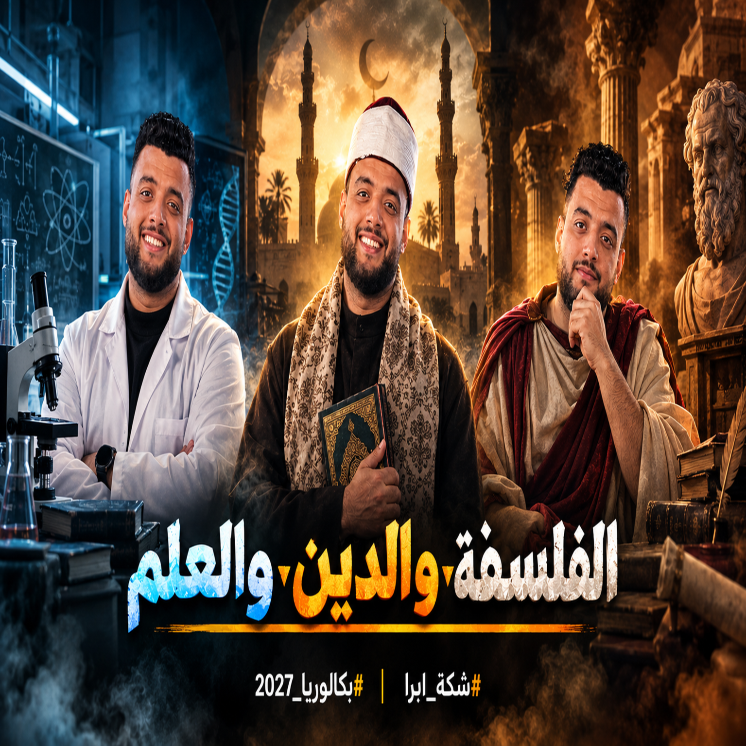 حل الفلسفة والدين والعلم (واجب الحصة التانية)