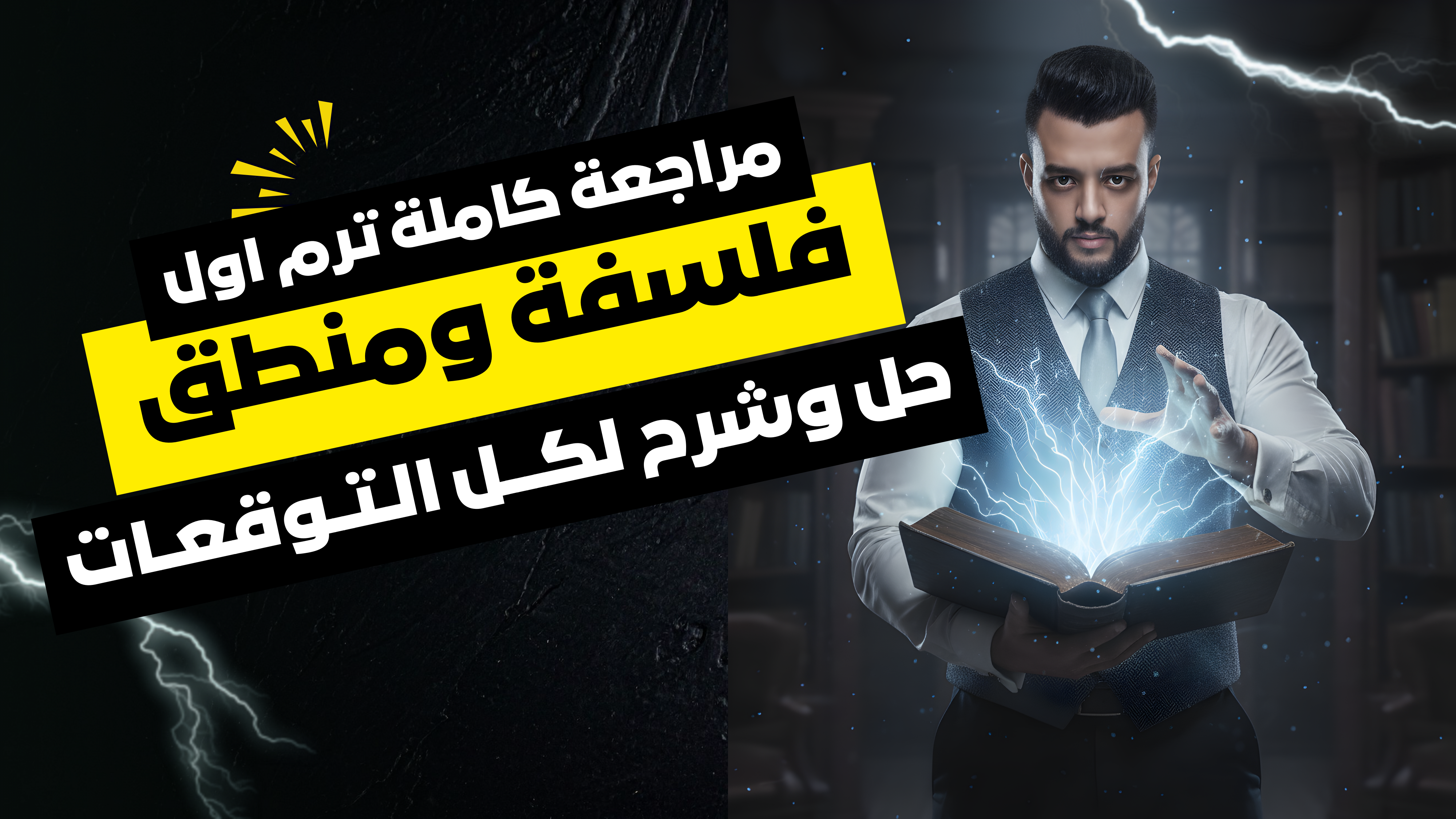 مراجعة حل اسئلة المستويات العليا لكل اجزاء المنهج كامل مع شرح وجيز لكل التوقعات (فلسفة ومنطق)