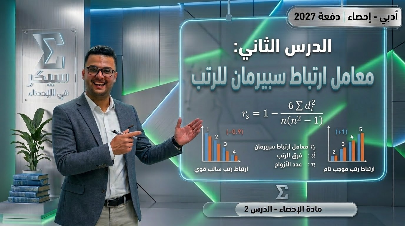 معامل ارتباط سبيرمان